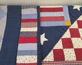 06 Beautiful Patriotic Quilt