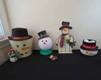 More Adorable Snowman Decor