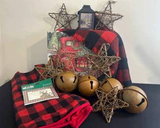 Red Black Check, Grapevine Stars, Large Bells More