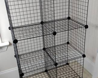 Cube Wire Storage Rack