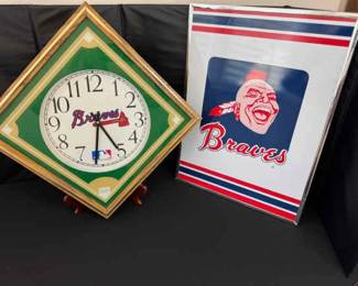 Vintage Braves Memorabilia