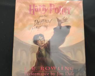 Unopened Harry Potter and The Deadly Hollows Audiobook