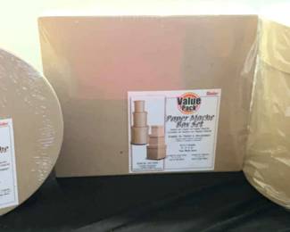 3 Paper Mache Box Sets