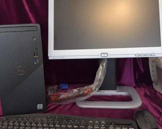 Dell Computer Needs Hard Drive W HP Pavilion Monitor And Gear Head Keyboard And Mouse