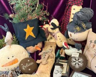 Primitive Christmas Mystery Lot