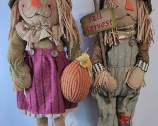 Pair Of Scarecrows