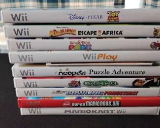 Assorted Lot of Nintendo Wii Games