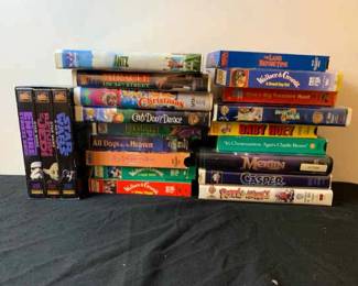 Assorted VHS Tapes