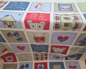 Handmade Quilt Teddy Bear, Teddy Bear