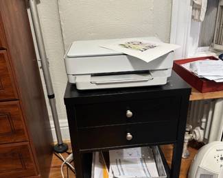 Bedside, computer, or printer table - printer not for sale
