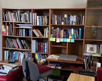 Books - Book case is not for sale
