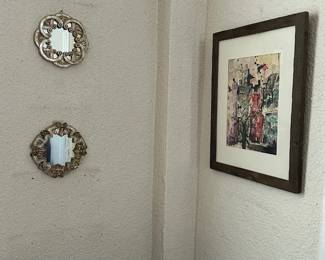 Small mirrors and art