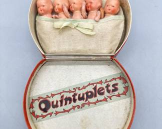 Rare Vintage (1930’s) Bisque Dionne Quintuples