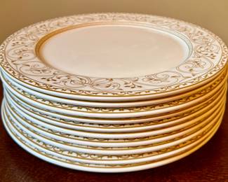 (10) Fortessa Bone China Dishes