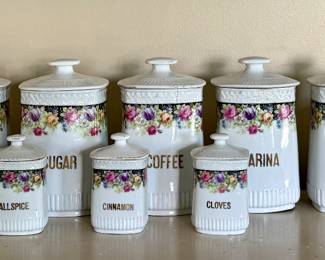 Vintage German Canister Set