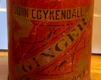 Antique John Coykendall Ginger Spice Bin
