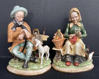 Vintage Vogue Japan Porcelain Ceramics Set Of Two