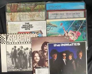 The Hollies Little Feat Inmates Specials And Firefall Vinyl Albums