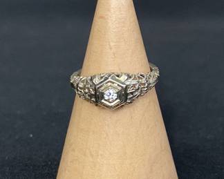 Stamped 10K Ring