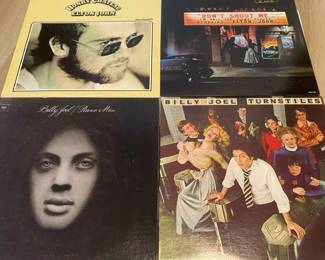 Iconic Pianists Elton John Billy Joel Albums