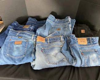 46x30 Levis 501 505 Carhartt Cabelas And Dickies Jeans
