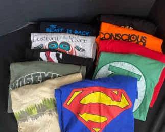 Mixture Of Graphic XXL TShirts Superman DC Comics More