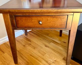 Vintage MCM Bassett Lamp Table