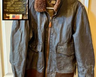 Leather Bomber