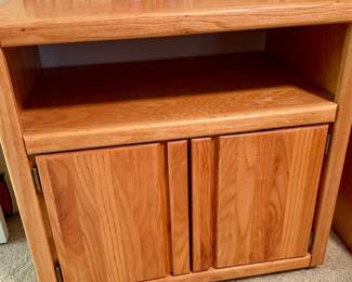Small Oak TV Stand