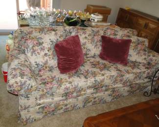 Floral Sofa