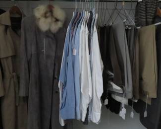Great selection of clothing and men's suits, slacks and shirts.