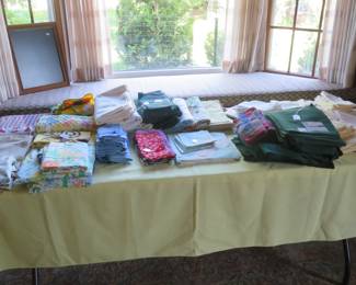 Table linens.