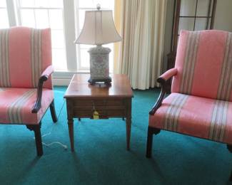Another view of our gorgeous side chairs.