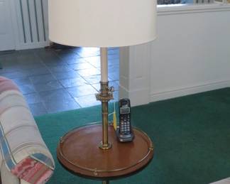 Steiffel lamp table.