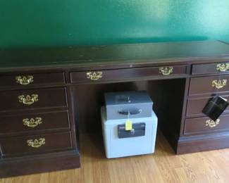 Large Sligh executive desk.
