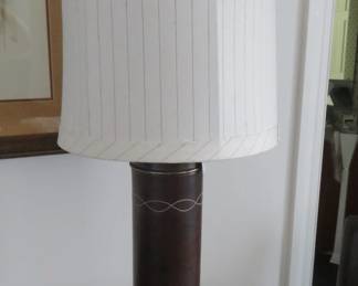 Great lamp and shade.
