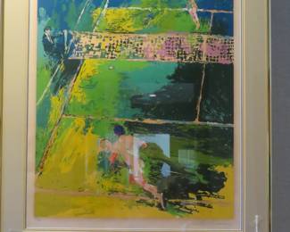 Le Roy Neiman "Blood Tennis"
