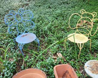Metal Children's Outdoor Chairs