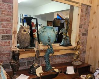 Small Bronze Statues