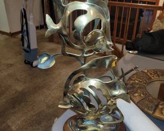 MCM Brass Statue