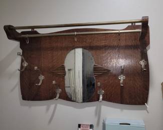 Art Deco Hat Rack