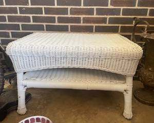 Wicker table