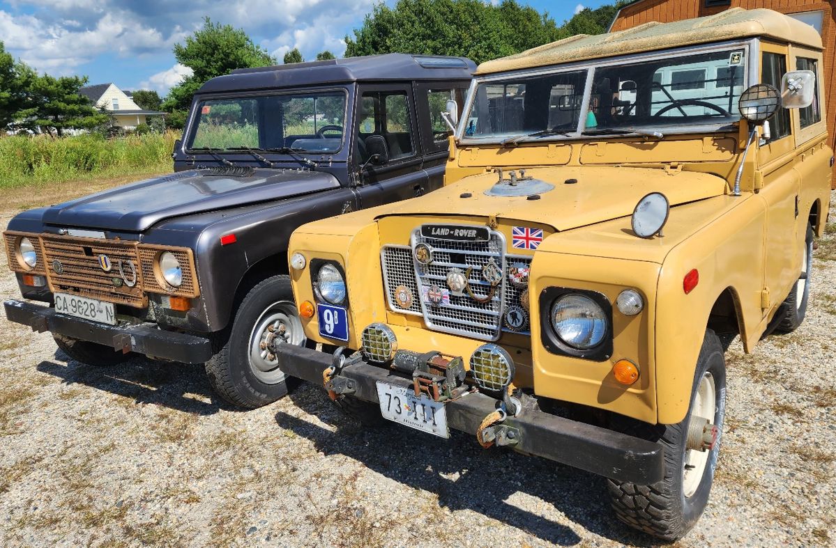 Land Rovers
