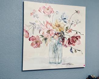 Large Floral Wall Decor 