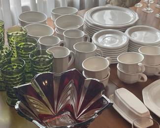 Large set of ironstone 