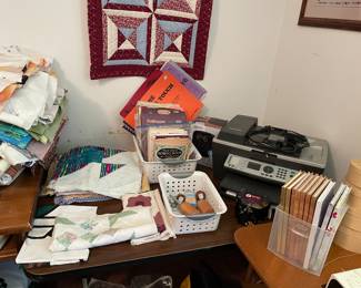 Quilting and sewing supplies