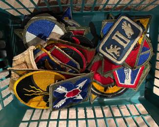 Collection of WW2 sleeve patches