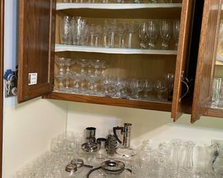 Lots of glassware