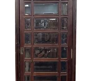 Lot 5 Vintage Wood Frame Phone Booth