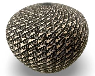 1989 Signed Sandra Ceramic Victorino Acoma Pot